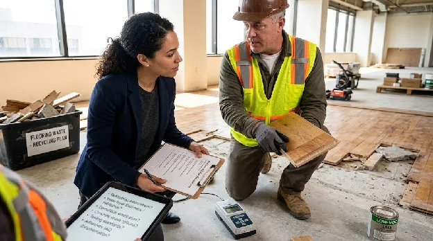 Commercial flooring assessment focused on long-term sustainability