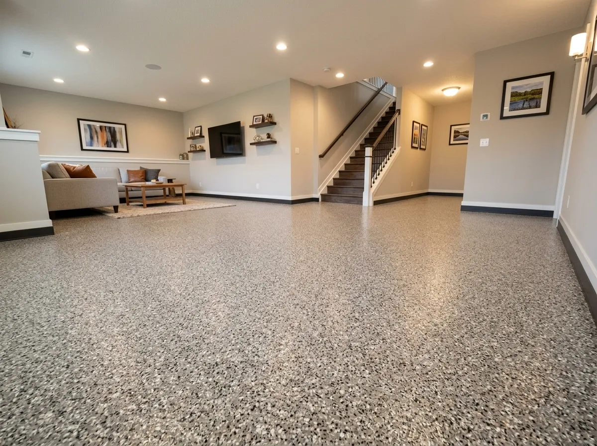Basement Floor Coating near Prairie View Elementary, Eden Prairie