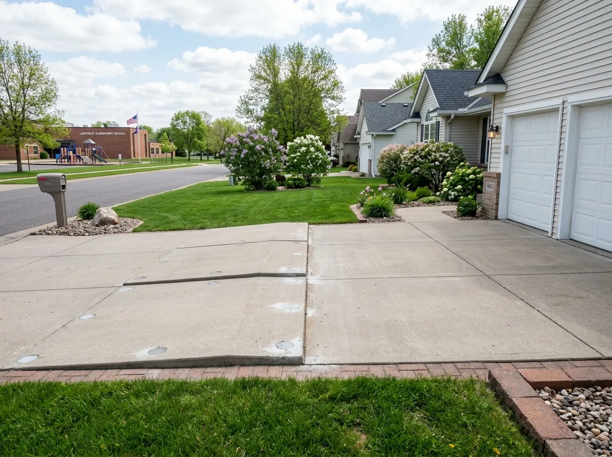 Driveway Restoration near Kenrick Elementary, Lakeville