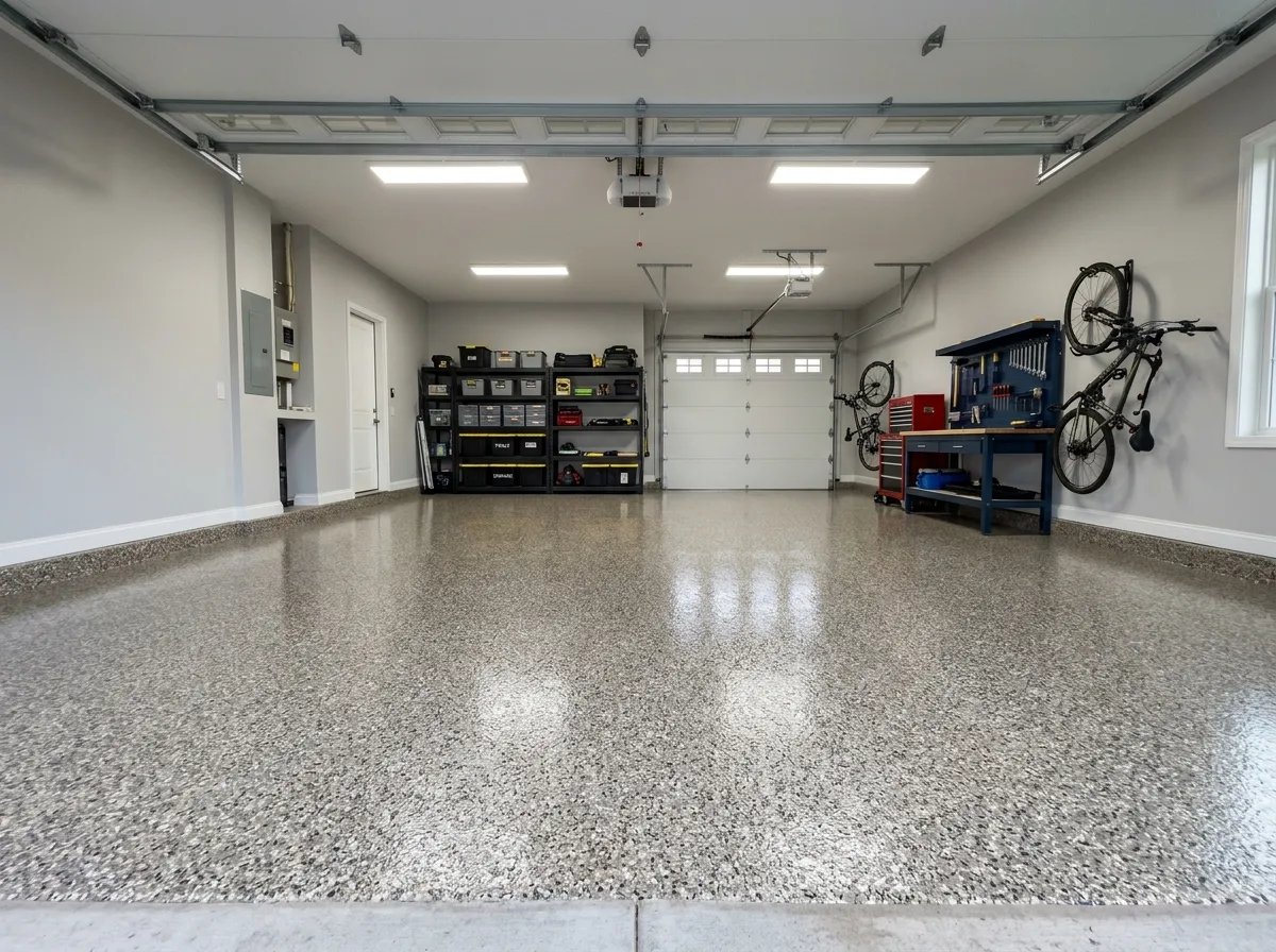 Garage Floor in Brooklyn Park